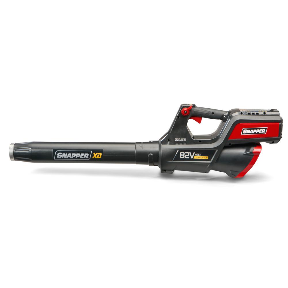 Snapper XD 82-Volt MAX 550 CFM Cordless Electric Leaf Blower Kit with (1) 2.0 Battery and (1) Rapid Charger