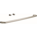 Simplicity 60 x 58-3/4 in. Frameless Contemporary Sliding Bathtub Door in Nickel with Rain Glass - Super Arbor