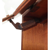 1 Gun Horizontal Key Locking Display Cabinet in Brown