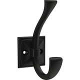 Ruavista 4.38 in. Flat Black Coat and Hat Hook - Super Arbor