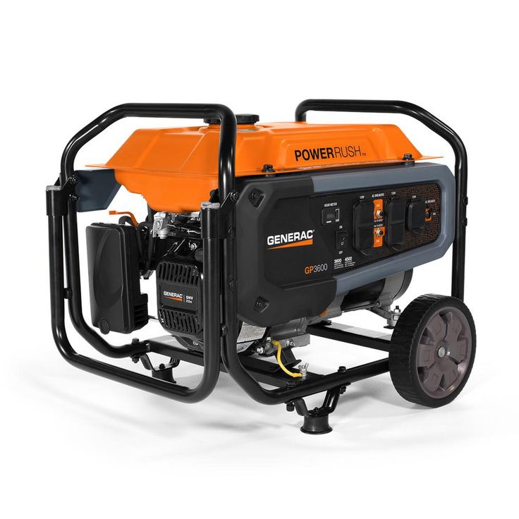GP3600- 3600-Watt Gasoline Powered Portable Generator 50/CSA