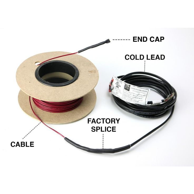 WarmlyYours 90 ft. Cable System with Touch Screen Thermostat
