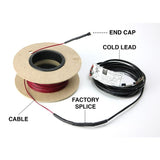 WarmlyYours 50 ft. Cable System with Touch Screen Thermostat