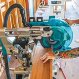 18-Volt X2 LXT (36V) Brushless 12 in. Dual-Bevel Sliding Compound Miter Saw with bonus Compact Folding Miter Saw Stand - Super Arbor