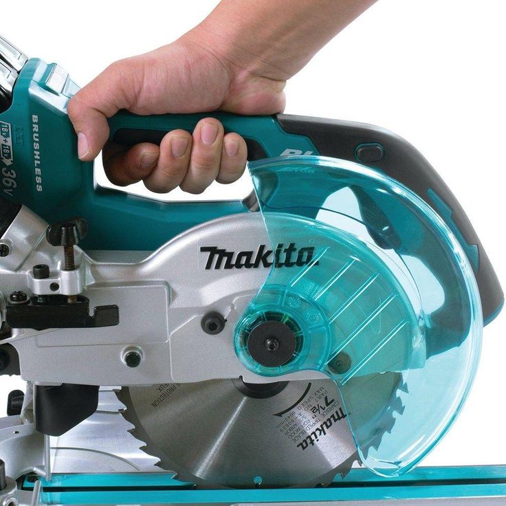 18-Volt X2 LXT Lithium-Ion 1/2 in. Brushless Cordless 7-1/2 in. Dual Slide Compound Miter Saw (Tool-Only)