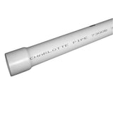 1 in. x 20 ft. PVC Schedule 40 Belled-End DWV Pipe - Super Arbor