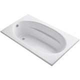 Windward 6 ft. Reversible Drain Acrylic Soaking Tub in White - Super Arbor