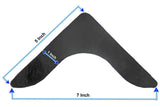 Reusable Corner Area Carpet Rug Grippers - V Shaped - Prevents Curling, Moving, Sliding, & Slipping - Anchors Carpet To Your Floor - 8pc Set