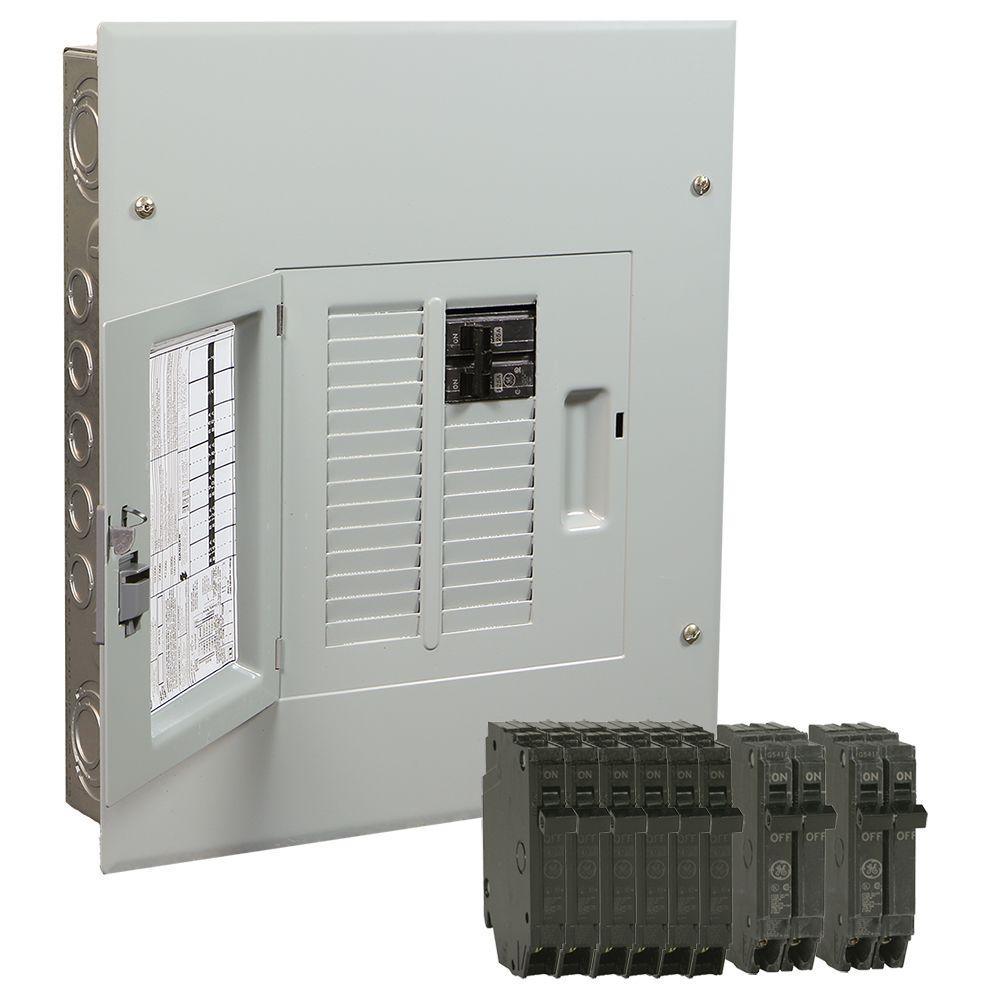 PowerMark Gold 100 Amp 20-Space 20-Circuit Indoor Main Breaker Value Kit Includes Select Circuit Breakers - Super Arbor