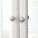 24-1/2 in. W x 25-3/4 in. H Fog Free Framed Recessed or Surface-Mount Bi-View Bathroom Medicine Cabinet in White