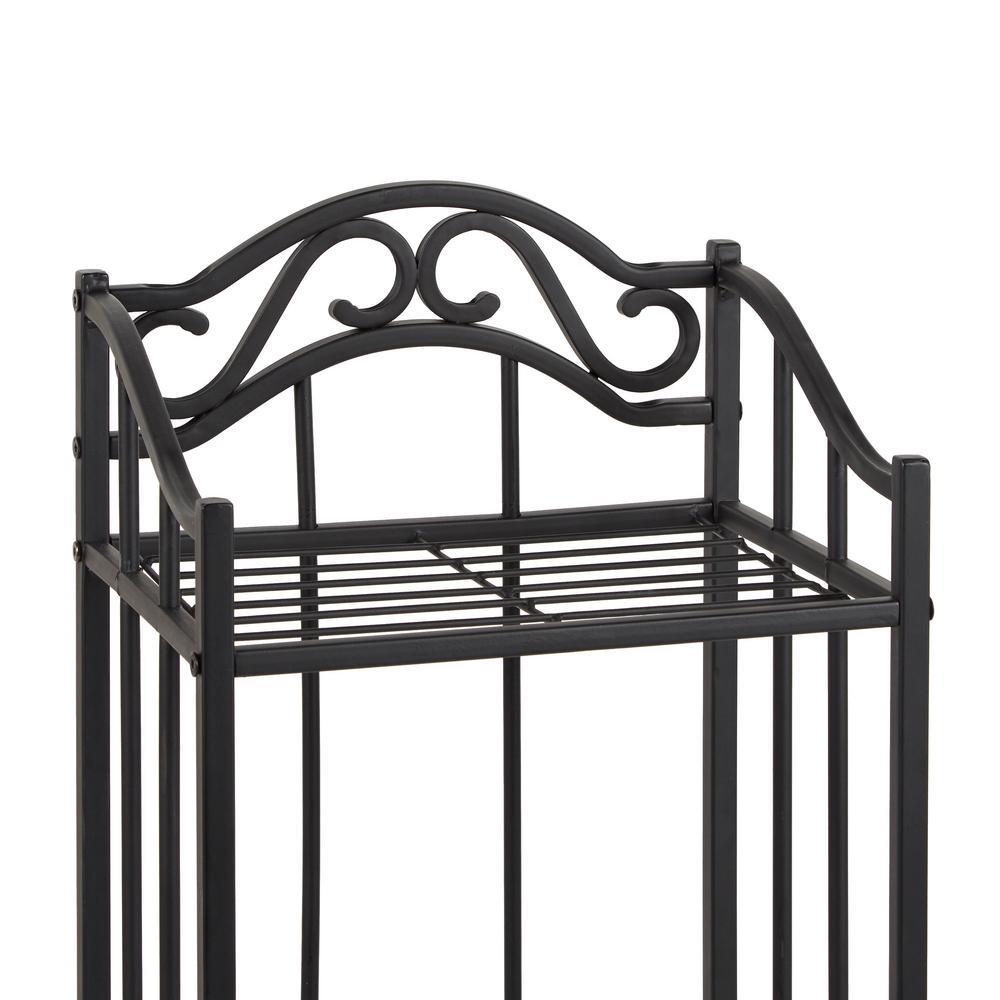 Collins 14.50 in. W Metal Bathroom Floor Shelf - Super Arbor