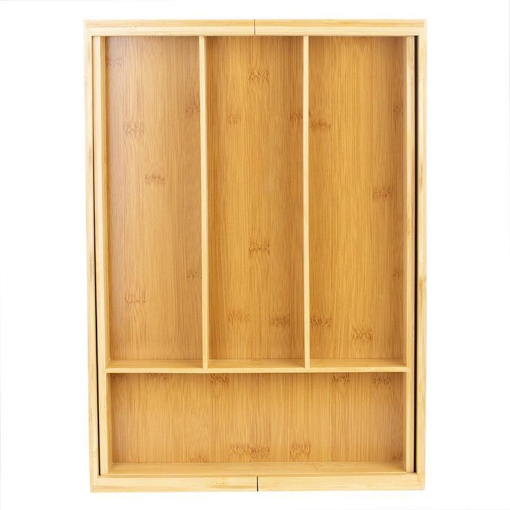 Natural Expandable Bamboo Utensil Tray