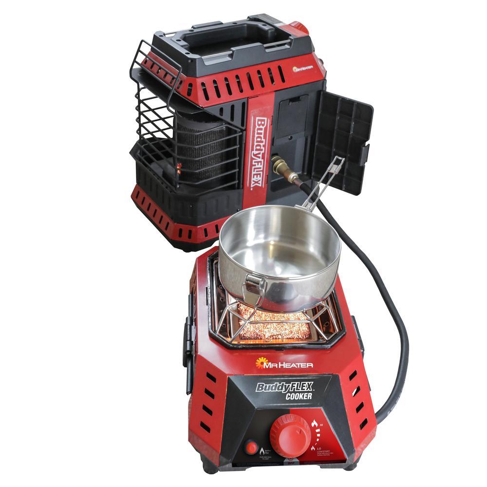Buddy FLEX 11,000 BTU Propane Heater and 8,000 BTU FLEX Cooker - Super Arbor