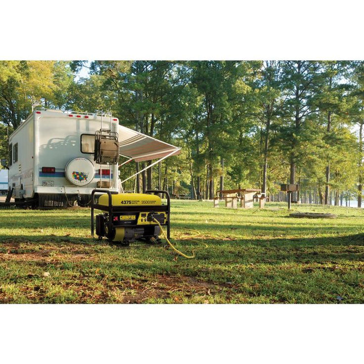 CHAMPION POWER EQUIPMENT 4375/3500-Watt Gasoline Powered RV Ready Portable Generator (EPA)