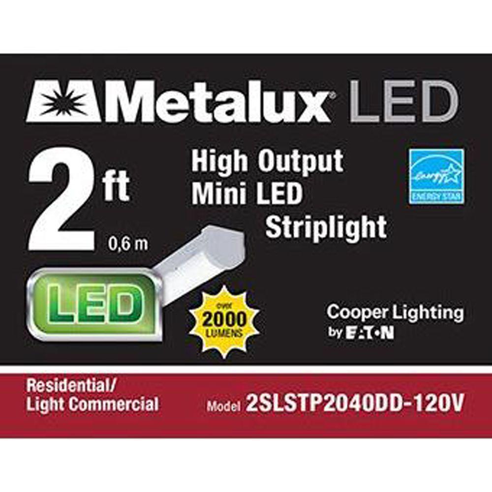 2 ft. Linear White Integrated LED Ceiling Strip Light with 2510 Lumens, 4200K, Dimmable - Super Arbor