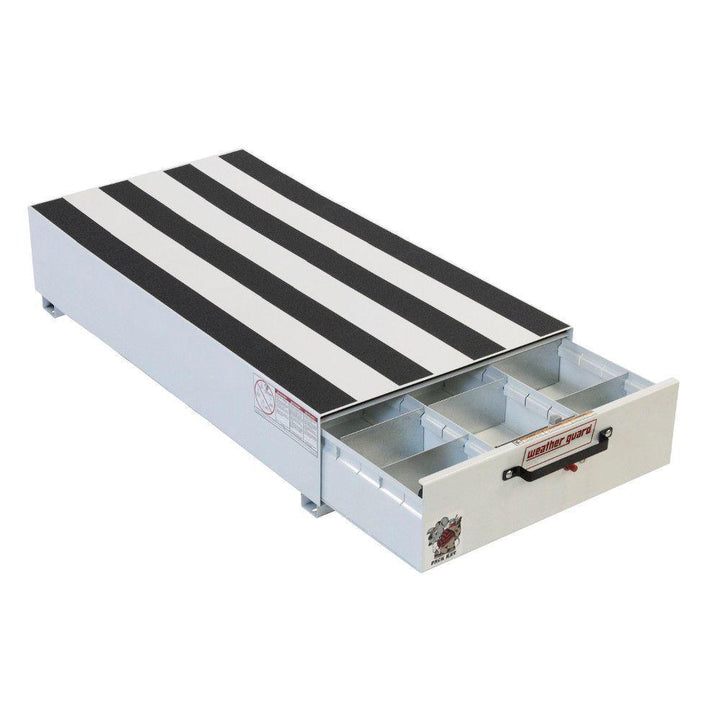 Weather Guard Steel Pack Rat Drawer Unit in Brite White - Super Arbor