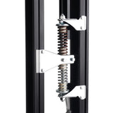 24 in. to 40 in. Adjustable Height Black Drywall Stilts - Super Arbor