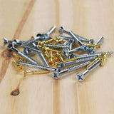 #8 x 3/4 in. Phillips Flat Head Zinc Plated Wood Screw (100-Pack)