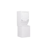 GE Electric Stacked Laundry Center with 3.9-cu ft Washer and 5.9-cu ft Dryer ENERGY STAR