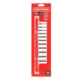 Craftsman 1/4 in. Drive Metric 6-Point Deep Socket Set, 11-Piece