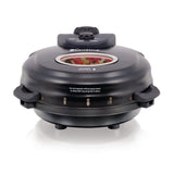 12 in. Black Electric Oven Pizza Maker with Lid