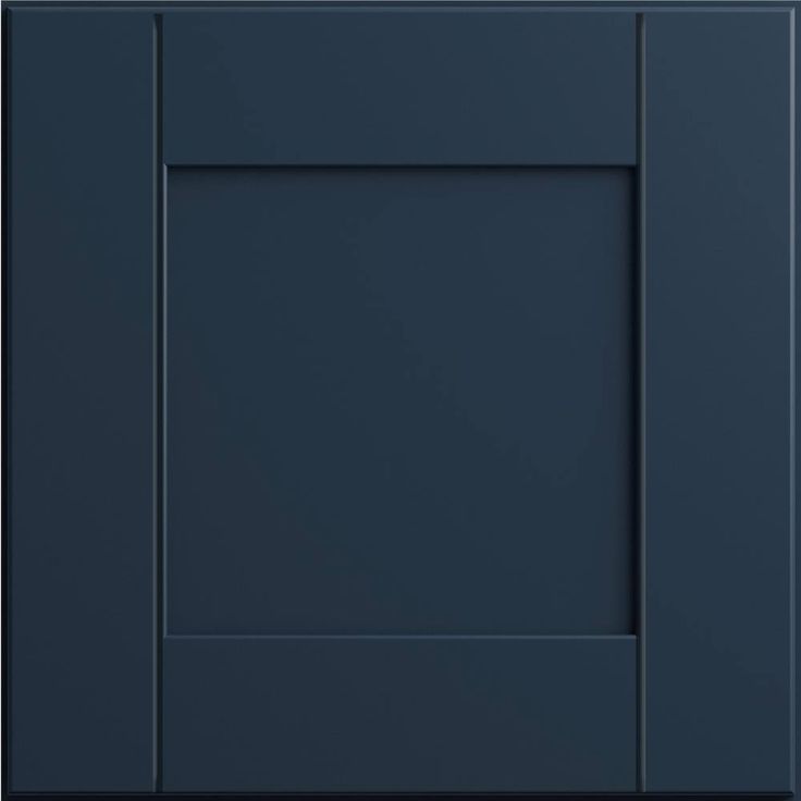Home Decorators Collection Washington Vessel Blue Plywood Shaker Assembled Wall Kitchen Cabinet Soft Close 24 W in. 24 D in. 24 in. H