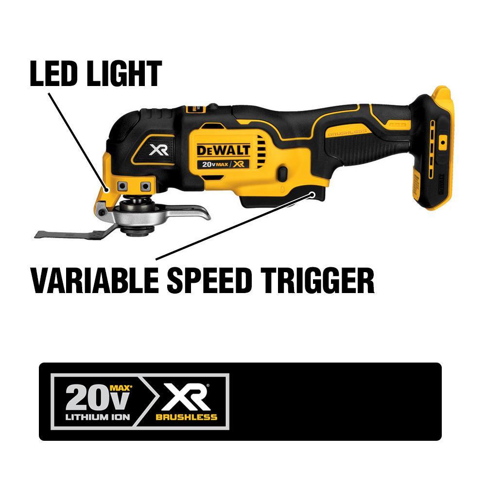 20-Volt Max Lithium-Ion Cordless Combo Kit (10-Tool) w/ (2) Batteries 2.0Ah, Charger & Tool Bag - Super Arbor