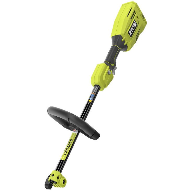RYOBI One+ 18-Volt Lithium-Ion Cordless Attachment Capable Brushless String Trimmer (Tool-Only)