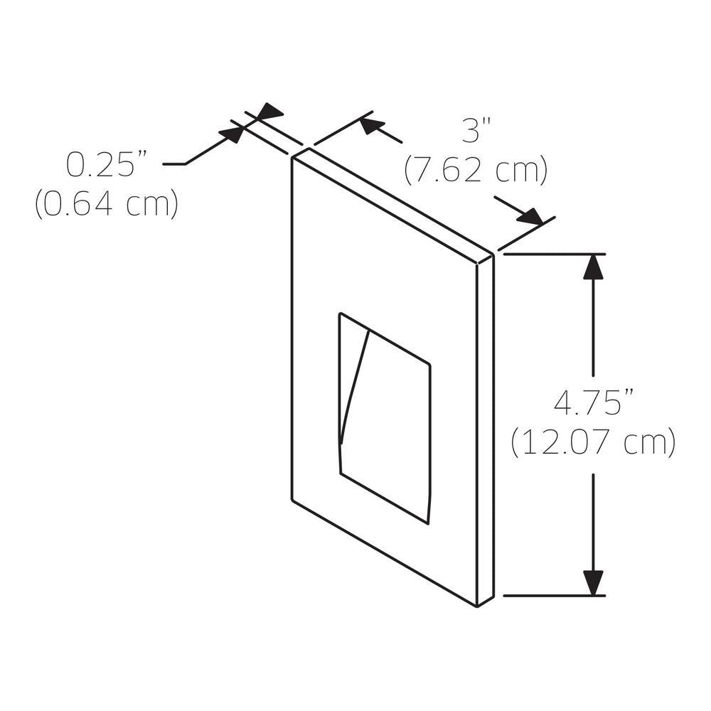 3.5-Watt LED White Step Light - Super Arbor