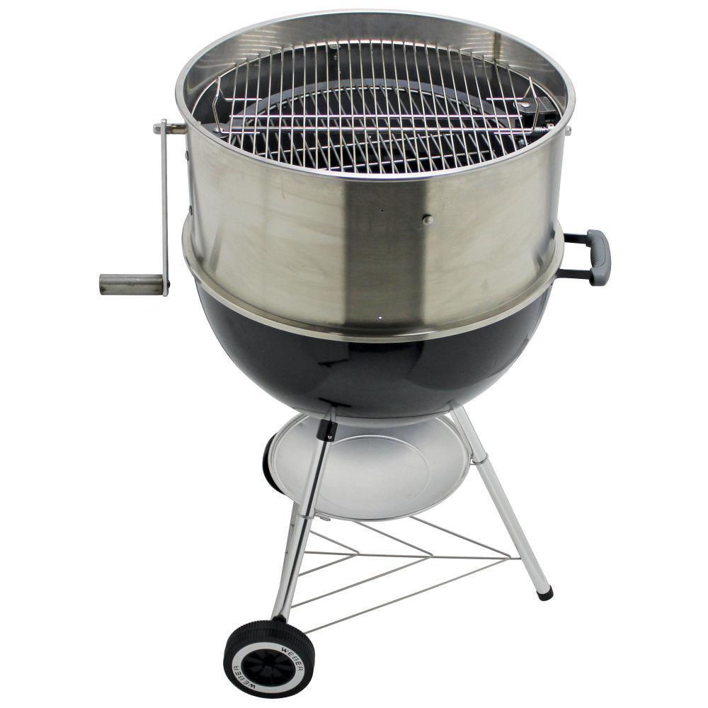 Extreme Max Caliente Argentine/Tuscan Style Grill Kit - Universal for 22.5 in. Weber-Style Grill - Super Arbor