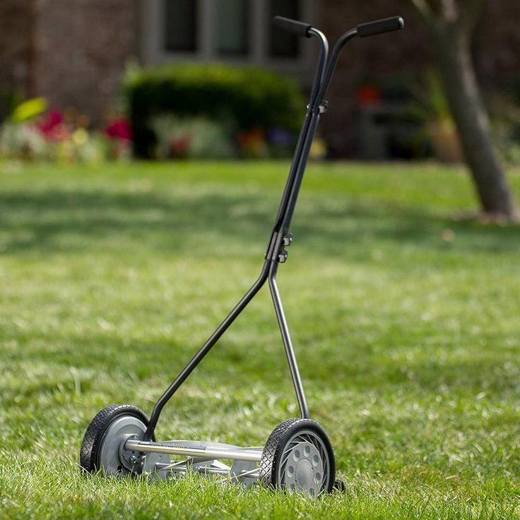 Great States Corporation 16 in. 5-Blade Walk Behind Nonelectric Manual Push Reel Lawn Mower