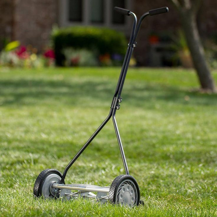 Great States Corporation 16 in. 5-Blade Walk Behind Nonelectric Manual Push Reel Lawn Mower