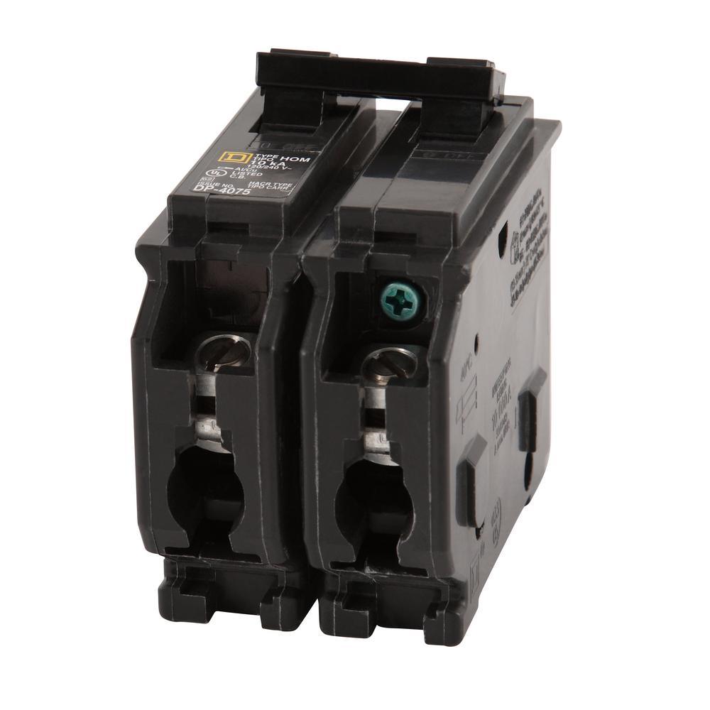 Homeline 50 Amp 2-Pole Circuit Breaker