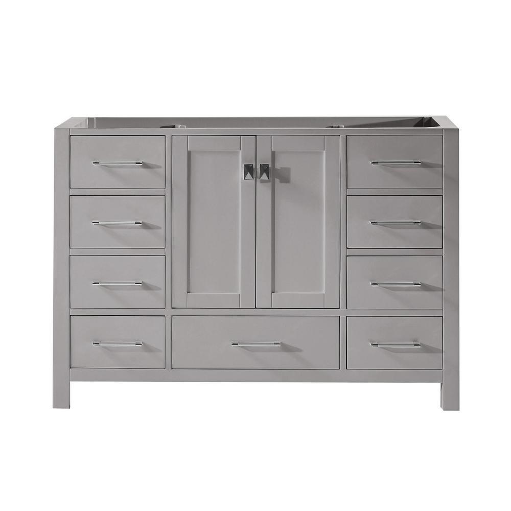 Caroline Avenue 72 in. W Bath Vanity Cabinet Only in White - Super Arbor