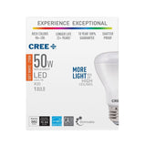 Cree 50W Equivalent Soft White (2700K) R20 Dimmable Exceptional Light Quality LED Light Bulb
