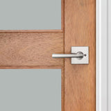 Prestige Spyglass Satin Nickel Dummy Door Lever - Super Arbor