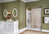 Moen Banbury Single-Handle 1-Spray 1.75 GPM Tub and Shower Faucet with Valve in Chrome (Valve Included)