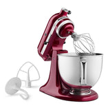 Artisan Series 5 Qt. 10-Speed Tilt-Head Stand Mixer-Bordeaux
