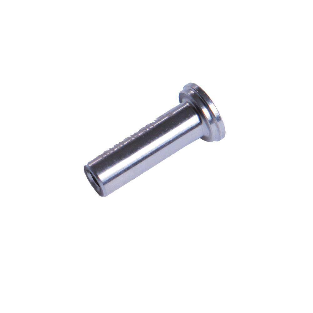 1/8 in. Stainless Steel Cable Railing Assembly Kit 25 ft. with Black Caps
