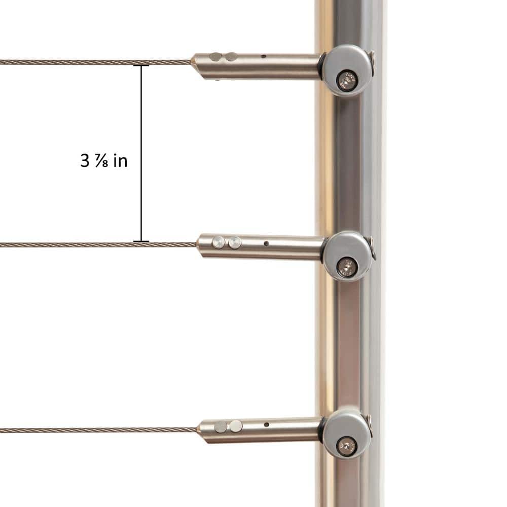 PA26a Stainless Steel Cable Post Terminal (10-Pack)