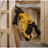 20-Volt MAX Lithium-Ion Cordless Compact Reciprocating Saw with Battery 2Ah, Charger and Kit Bag and Bonus Battery 5.0Ah - Super Arbor