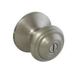 Madrid Matte Black Bed and Bath Door Knob - Super Arbor