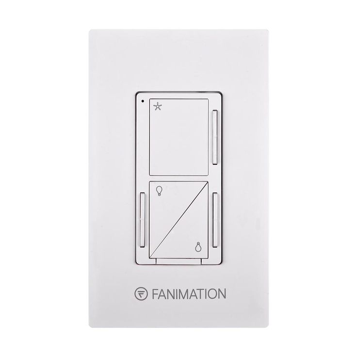 Fanimation 3-Speed Wall Switch, White