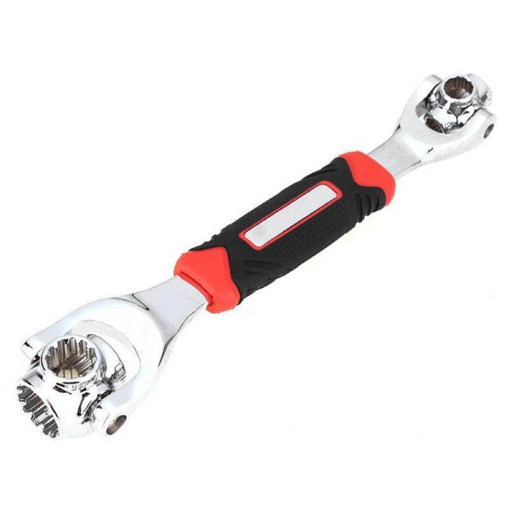 5/16 in., 3/8 in., 7/16 in, 1/2 in., 9/16 in. 5/8 in., 11/16 in. 3/4 in.  48 in 1 Universal Socket Torque Wrench - Super Arbor