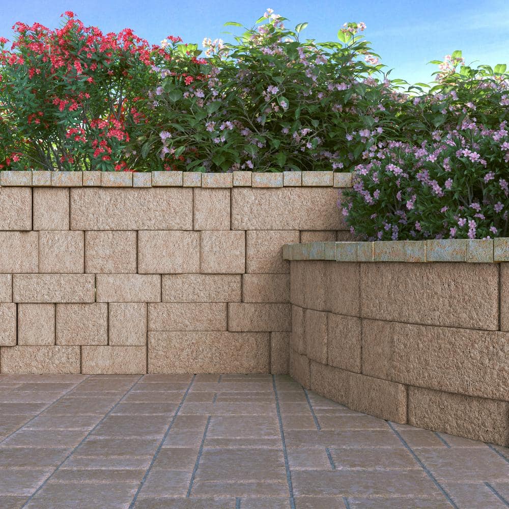 Pavestone RumbleStone Rec 10.5 in. x 7 in. x 1.75 in. Cafe Concrete Paver (192 Pcs. / 98 Sq. ft. / Pallet)