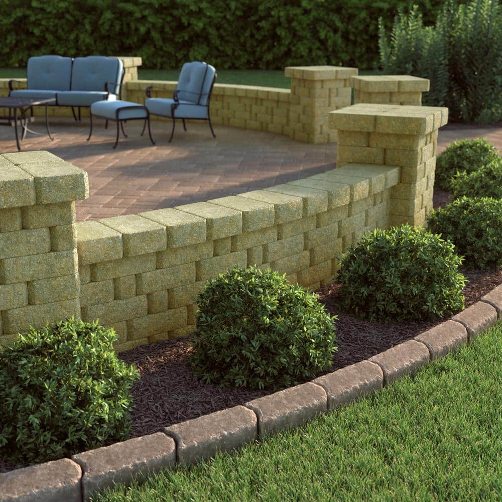 Pavestone Paper Sample Only of RumbleStone 10.5 in. x 7 in. Cafe Rectangle Concrete Paver (1-Piece)