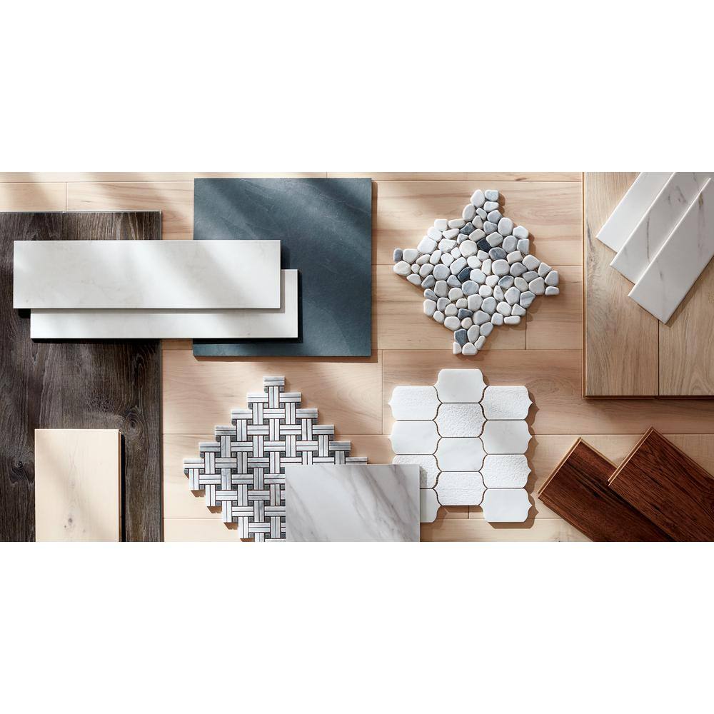 Marazzi Developed by Nature Calacatta 4 in. x 12 in. Glazed Ceramic Wall Tile (10.64 sq. ft. per case)