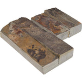MSI California Gold Ledger Corner 6 in. x 6 in. Natural Slate Wall Tile (2 sq. ft. / Case)