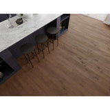 ACQUA FLOORS Cameron Oak 1/4 in. T x 5 in. W Click Lock Wire Brushed Engineered Hardwood Flooring (16.68 sq.ft./case)