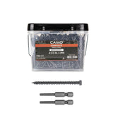 CAMO #10 2-1/2 in. Dark Gray Star Drive Trim-Head Composite Deck Screw (1750-Count)